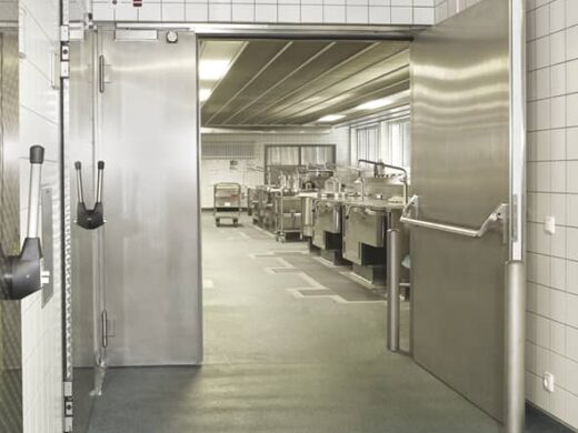 stainless steel doors