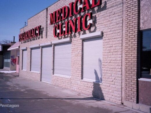 commercial rolling security shutters