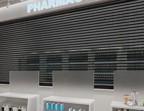 Commercial Rolling Counter Shutters