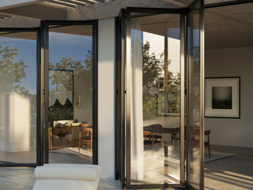 Glass Aluminum Bi-Folding Doors